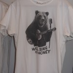Tee-shirt Will Sing for honey